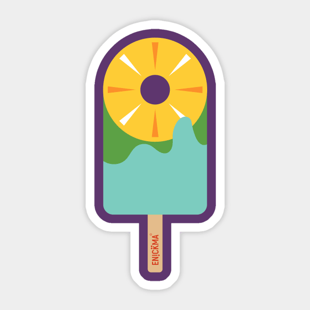 Ice cream 1 Sticker by Enickma